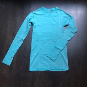 Lululemon Swiftly Tech Long Sleeve Crew Neck Top